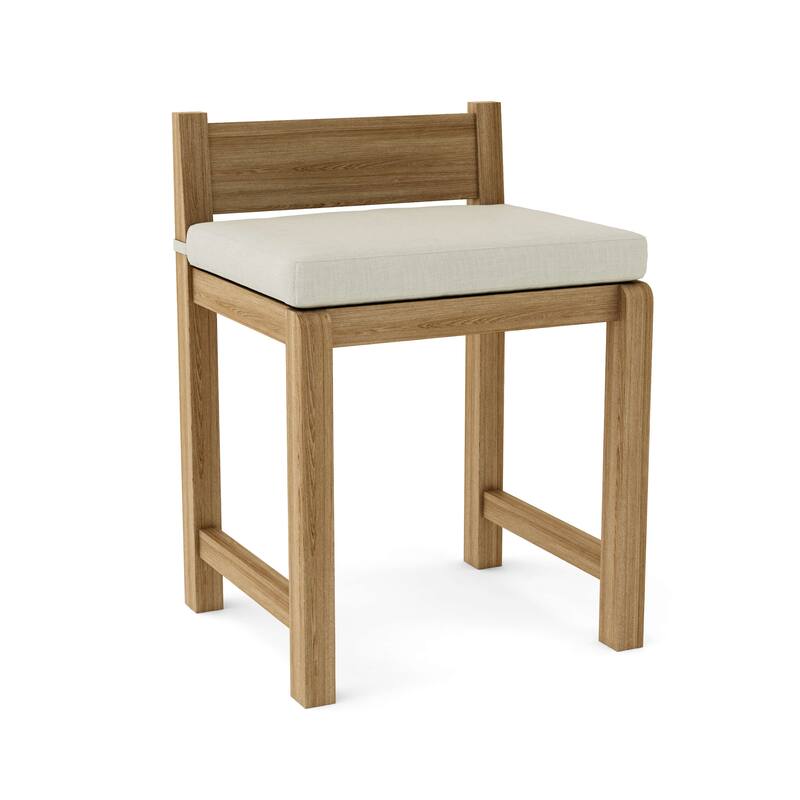 Sedona Teak Outdoor Dining Chair - N/A