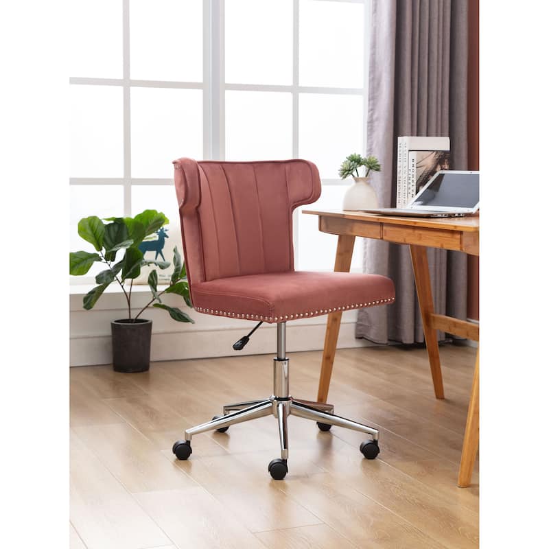 Porthos Home Cole Ergonomic Office Chair, Casters and Footers Both Included