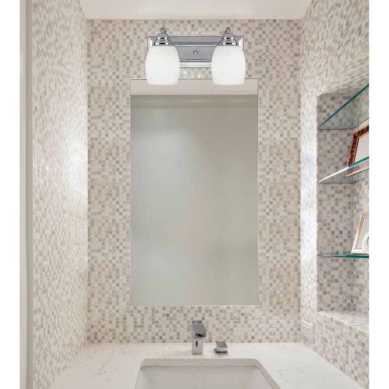 Canarm Griffin 2 Light 14" Wide Bathroom Vanity Light