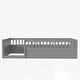 preview thumbnail 22 of 25, Twin Wooden Floor Bed Frame with Safety Fence, Low to Ground Design for Kids' Bedroom & Playroom, Easy Assembly, Natural