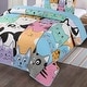 preview thumbnail 2 of 3, MarCielo Kids Quilt Bedspread Set Cat WX202
