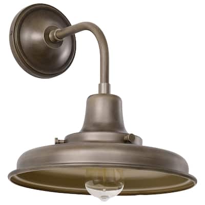 Morris Medium Outdoor Lantern Burnished Bronze Finish - Burnished Bronze