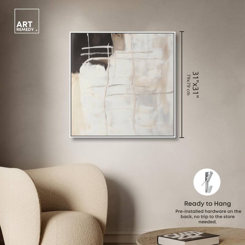 Gestural Glyphs II Canvas by Art Remedy