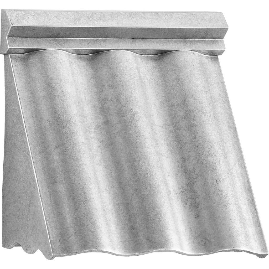 POINT DUME® Wakecrest LED Galvanized Finish Outdoor Wall Lantern with DURASHIELD - 6.5 in x 3.875 in x 6.625 in