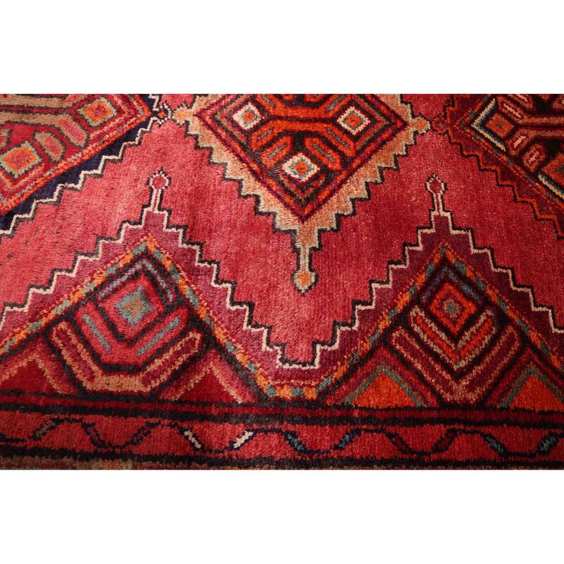 ECARPETGALLERY Hand-knotted Konya Anatolian Red Wool Rug - 3'7 x 9'4