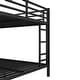 preview thumbnail 5 of 4, Modern Heavy Duty Metal Queen Bunk Bed for Teens and Adults