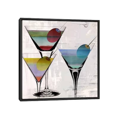 iCanvas "Cafe Prism II" by Color Bakery Framed Canvas Print
