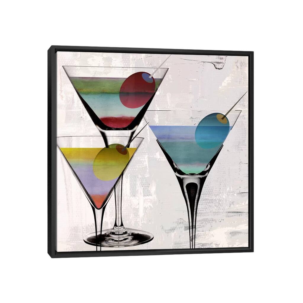 iCanvas "Cafe Prism II" by Color Bakery Framed Canvas Print