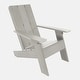 preview thumbnail 75 of 88, HIGHWOOOD Modern Adirondack Chair Harbor Gray