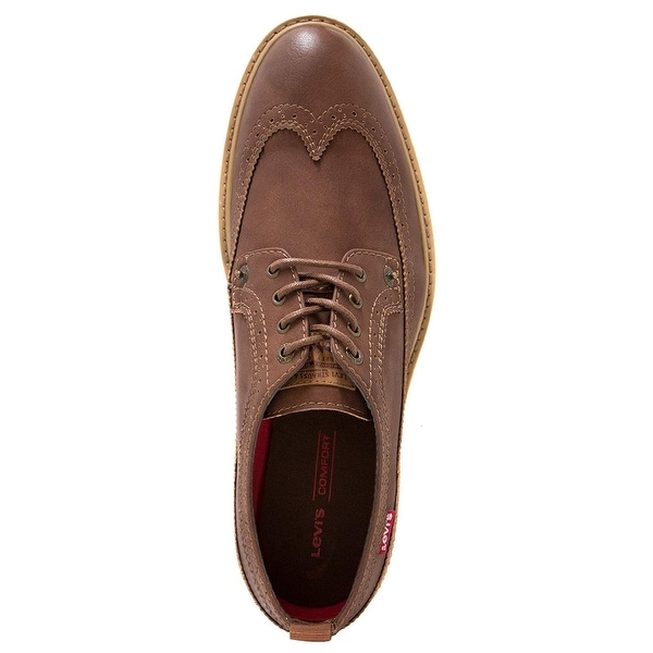 mens casual leather oxford shoes