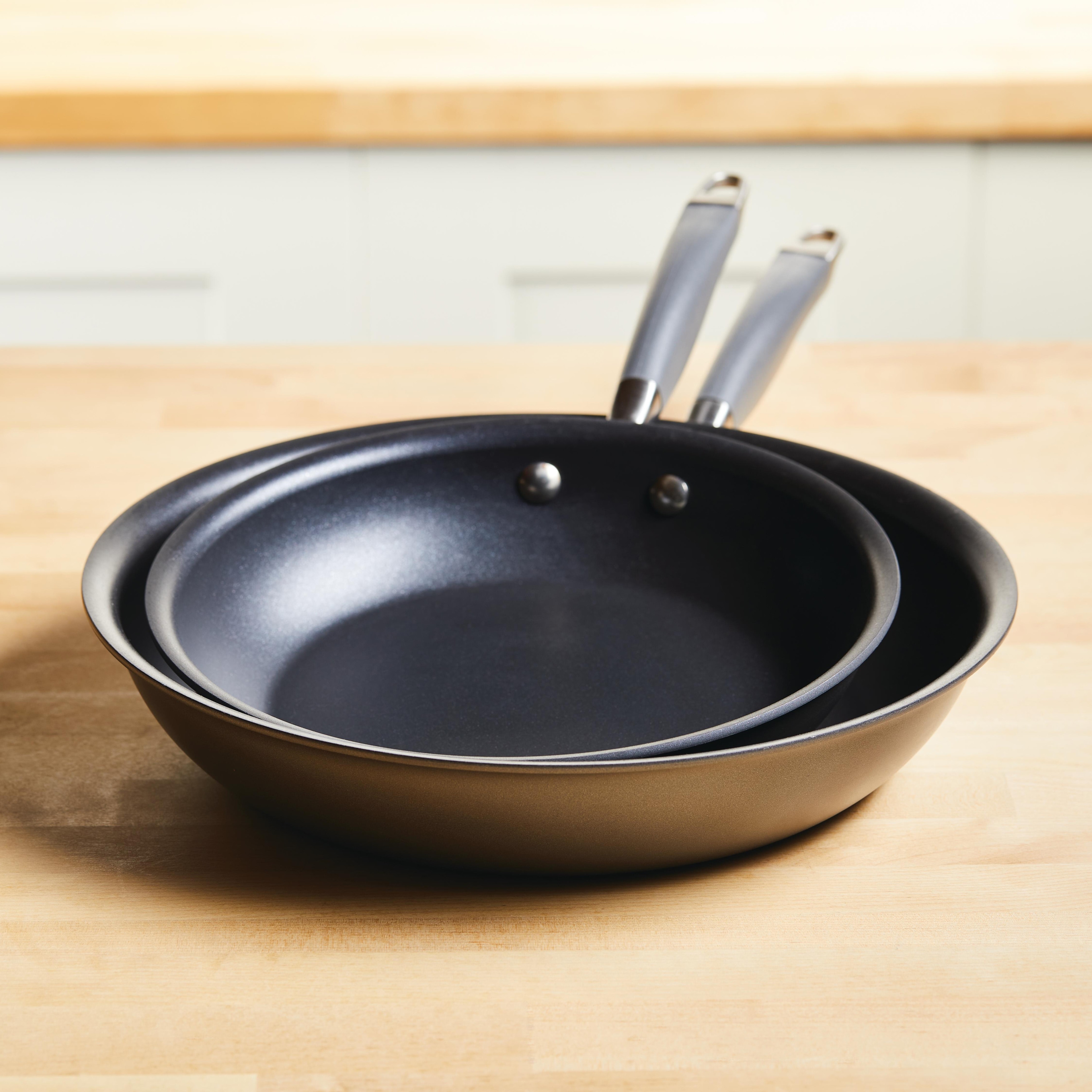Anolon Advanced Umber Hard-Anodized Nonstick Twin Pack 10-Inch and 12-Inch  French Skillets - Bed Bath & Beyond - 33581675