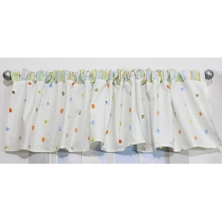 Nurture Neutral Cut Dot Valance