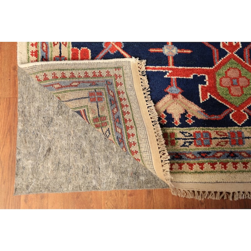 Geometric Heriz Serapi Oriental Large Area Rug Handmade Wool Carpet - 11'10" x 14'11"