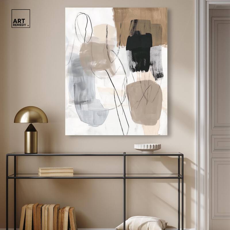 Contemporary Canvas II Canvas by Art Remedy, Gallery Wrapped