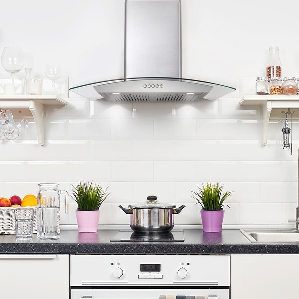 Cosmo ductless discount range hood