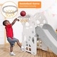 preview thumbnail 7 of 5, 3-in-1 Toddler Slide, Baby Slide Climber Playset with Extra Long Slipping Slope - 77x30x40in