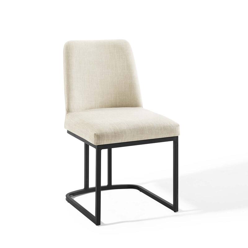 Porch & Den Shadow Hills Upholstered Sled Base Dining Chair