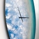 preview thumbnail 3 of 8, Designart 'Agate beautiful colorful slices and texture' Oversized Modern Wall CLock