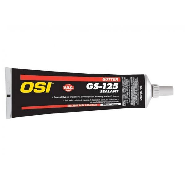 Shop Osi 1797609 Gs 125 Voc Gutter Sealant White 5 Oz Overstock 25546811