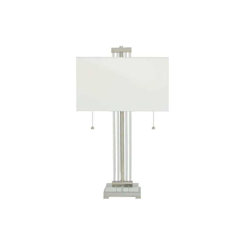 Finesse Decor Crystal Rods Table Lamp // 1 Light - White