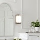 preview thumbnail 4 of 11, C Cattleya Integrated LED Brushed Nickel/Oil-rubbed Bronze Indoor Wall Light with Acrylic Shade