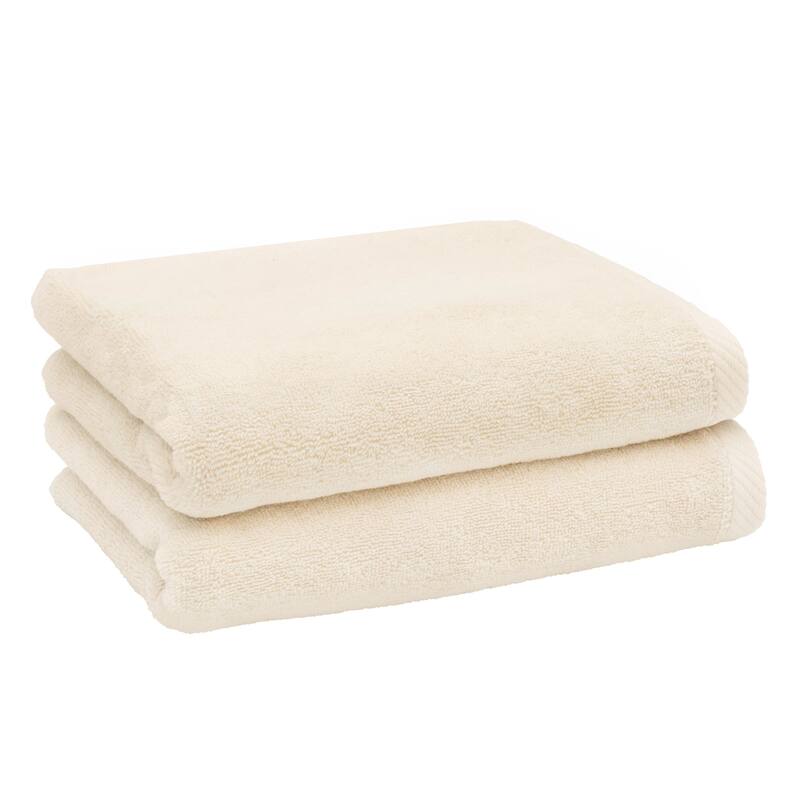 Authentic Hotel and Spa 100% Turkish Cotton Ediree Hand Towels - Set of 2