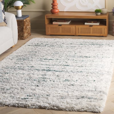 SAFAVIEH Fontana Shag Fatema Modern Abstract 2-inch Thick Rug - 9' x 12'