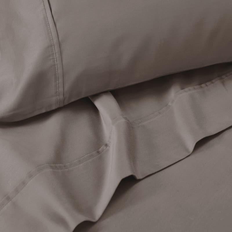 Superior Cotton Blend 1400-1500 Thread Count Solid Deep Pocket Bed Sheet Set