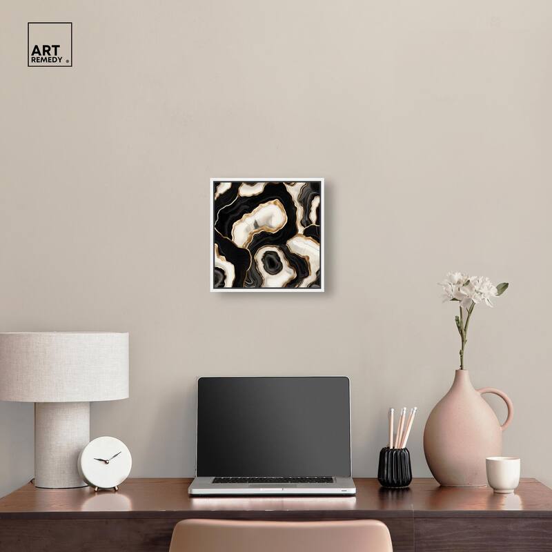 Coal Core Canvas by Art Remedy