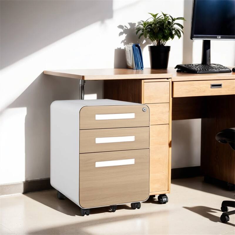 Mobile File Cabinet Under Desk Office,Versatile Storage Cabinet