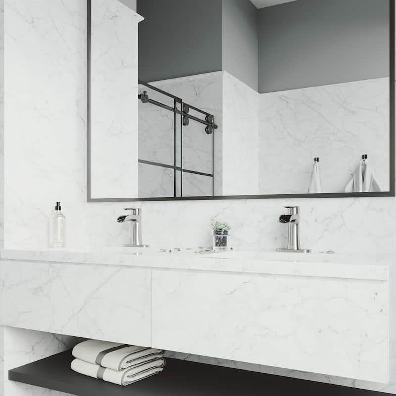 VIGO Paloma 7" H Single Handle Single Hole Bathroom Faucet Set