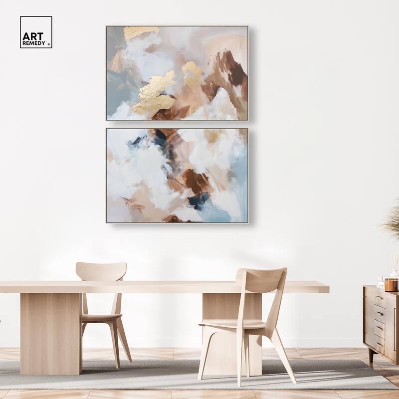 Earth's Palette II Canvas Set of 2 by Art Remedy