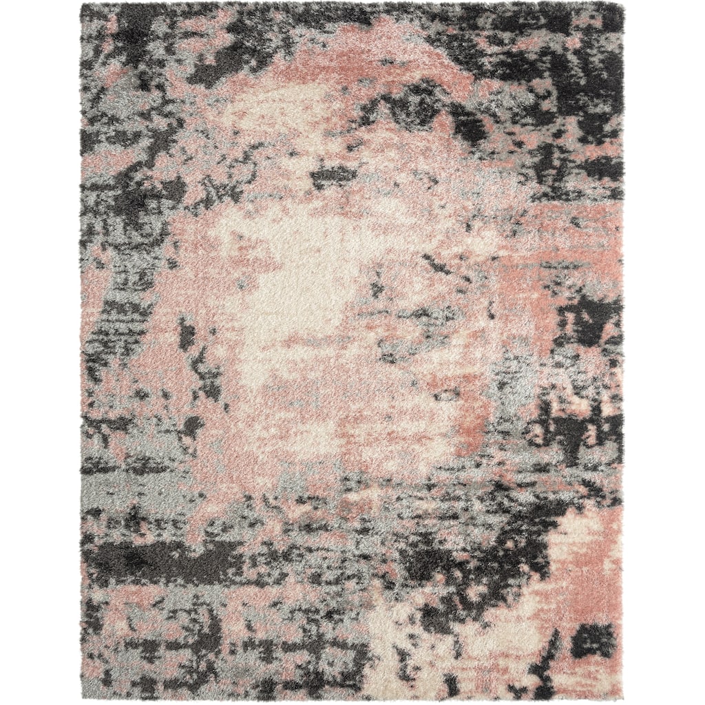 Zenith Abstract Shag Area Rug
