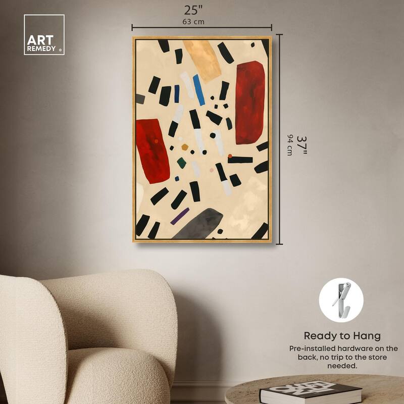 Mindscape Mosaic II Canvas by Art Remedy