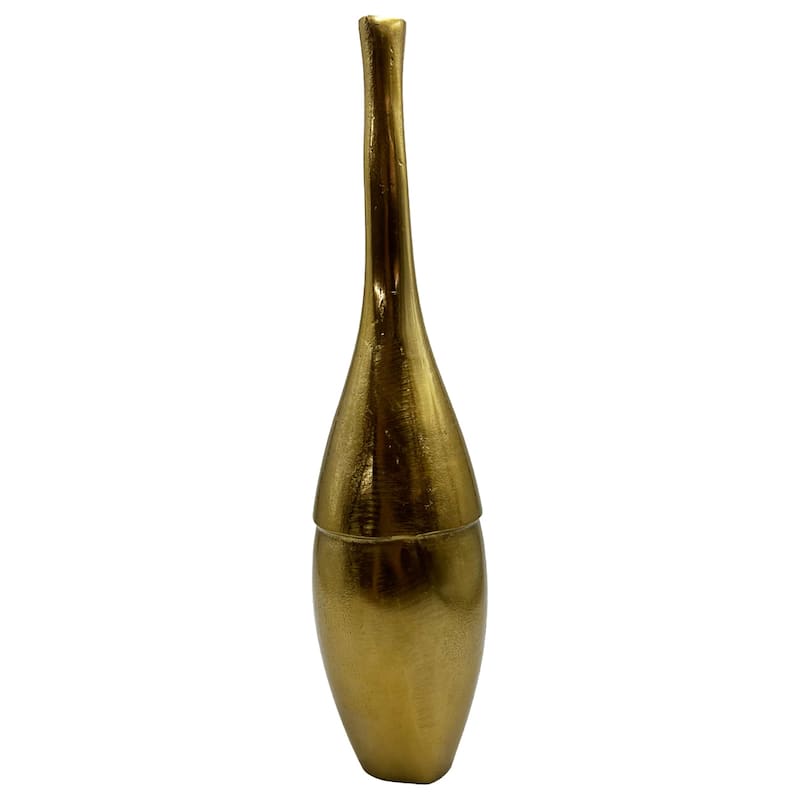 Decorative Handmade Aluminum Bottle Flower Vase