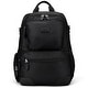 preview thumbnail 1 of 11, ELLE Voyage 20L Twill and Vegan Leather Backpack Black