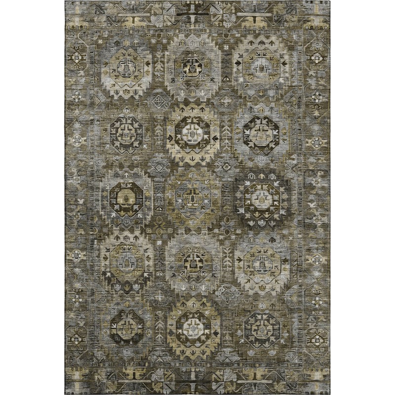 Premium Washable Super Soft Traditional Global Mayfield Rug