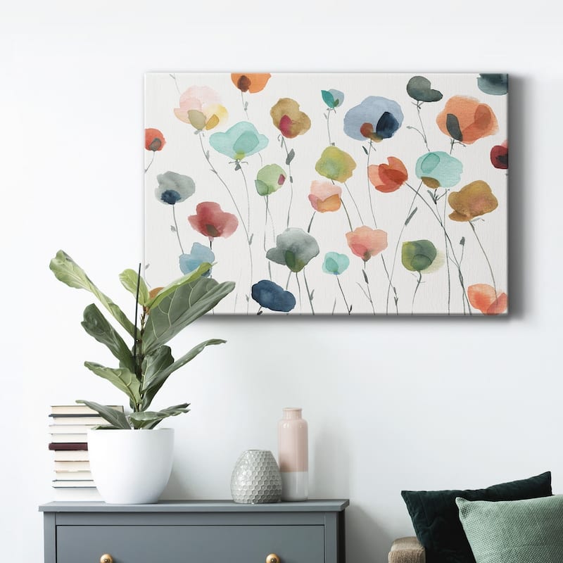 Lollipop Field Premium Gallery Wrapped Canvas - Ready to Hang