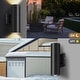 preview thumbnail 7 of 18, IP65 Integrated LED Cylinder Up-Down Wall Light, 12W Modern Outdoor Porch Light