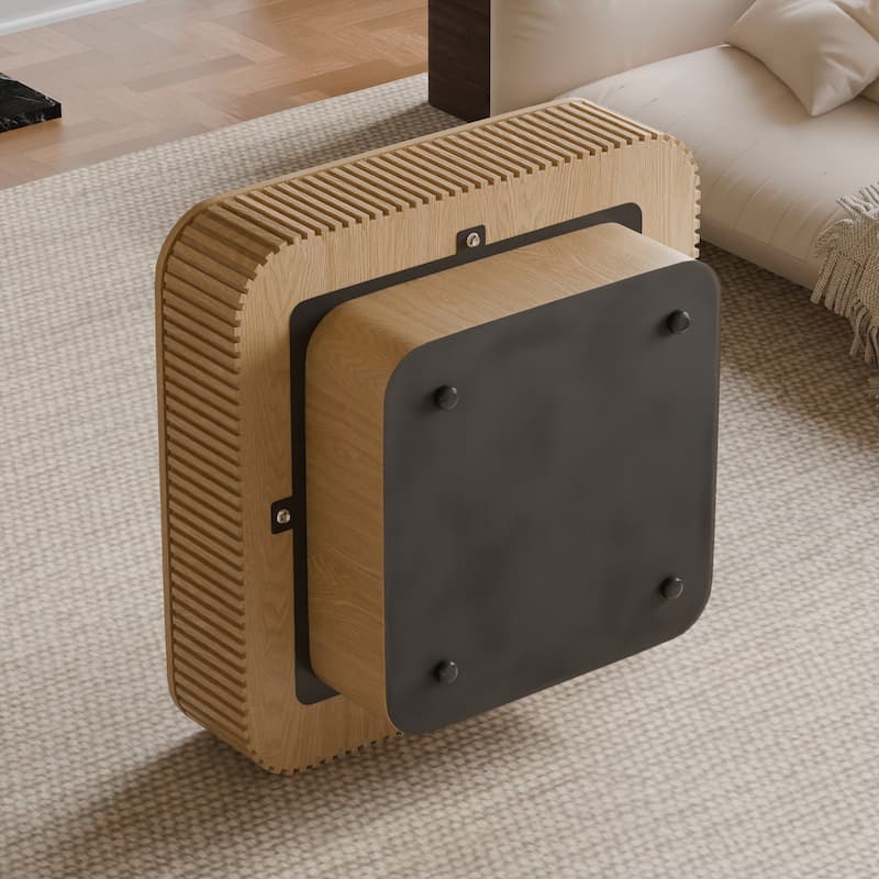 31.5'' Square Coffee Table with Storage