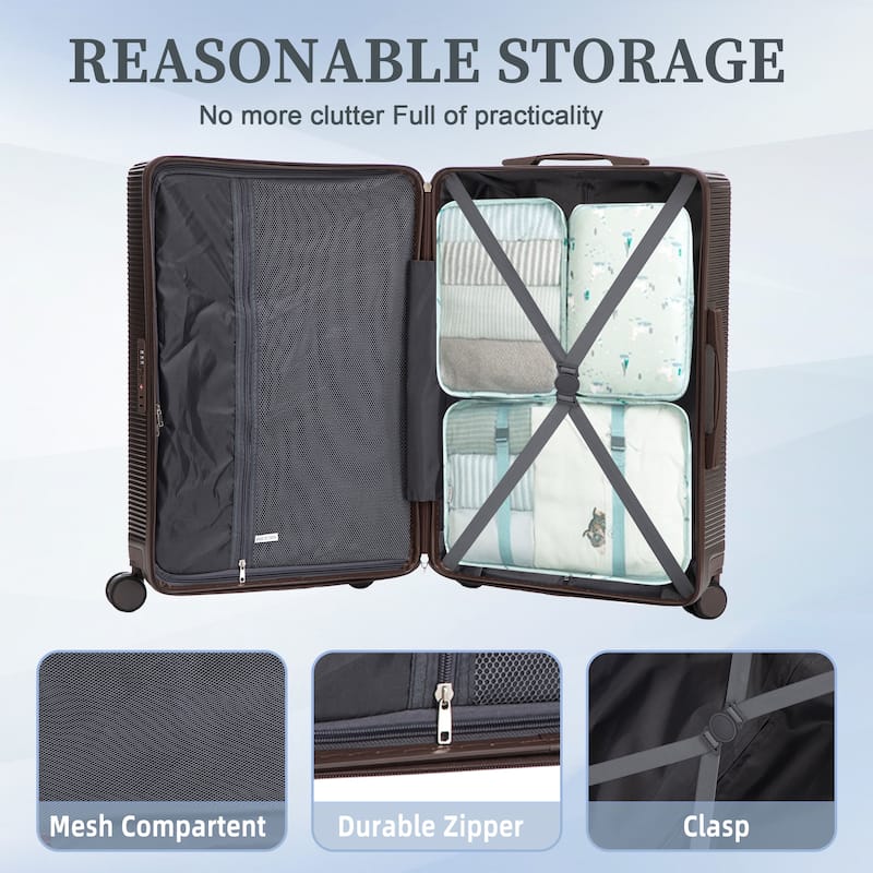 20"/24"/28" 3 pcs/set in ABS Spinner Wheel Luggage