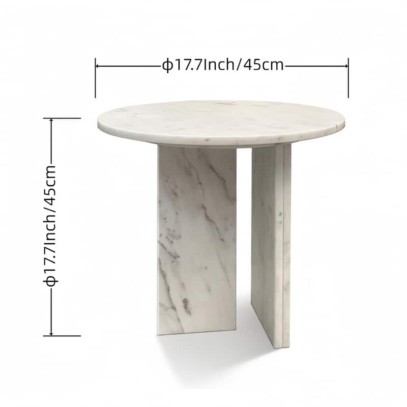 Natural marble coffee table, small table,living room table, natural stone, genuine marble