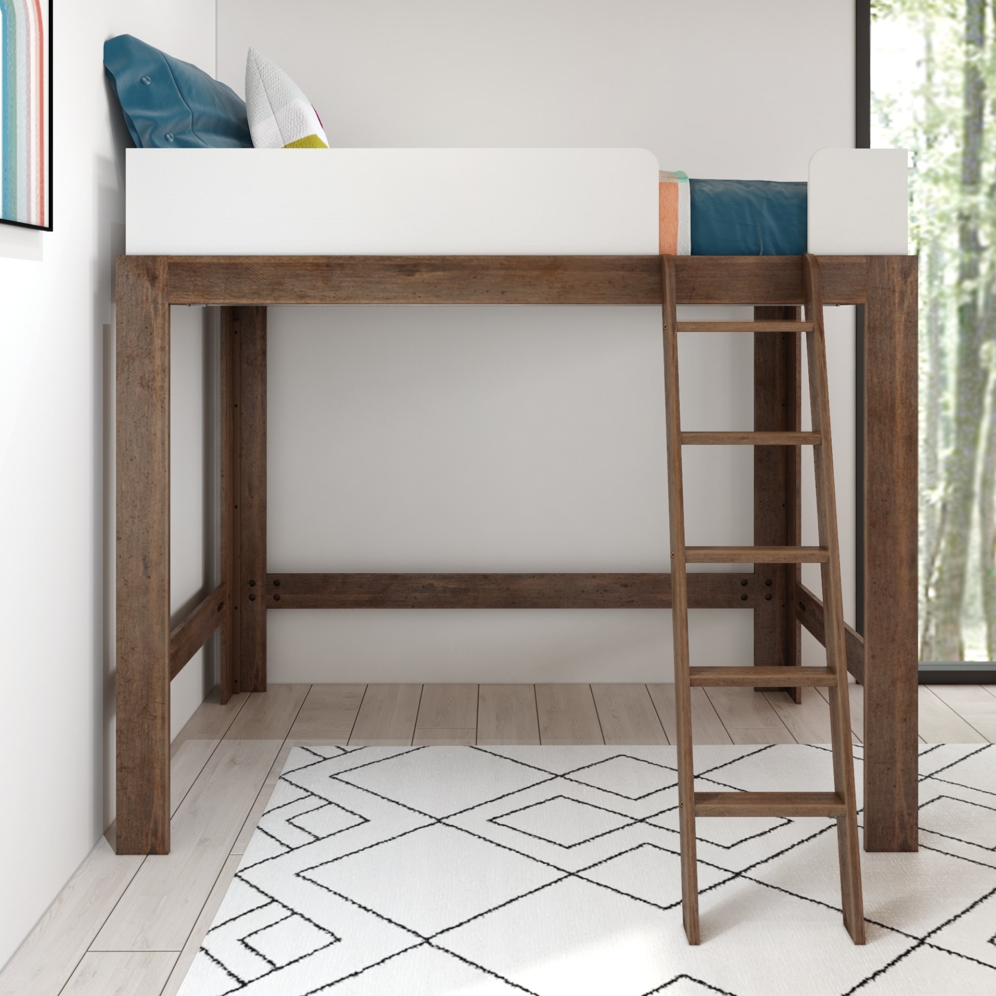 Medium discount loft bed