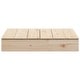 preview thumbnail 5 of 16, vidaXL Sandpit with Cover Sandbox Patio Outdoor Play Equipment Solid Wood Pine - 43.7" x 43.7" x 7.7"