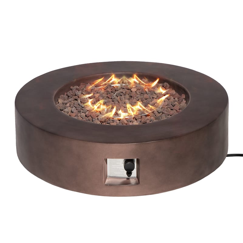 COSIEST Outdoor Propane Fire Pit Tank Outside with Waterproof Cover