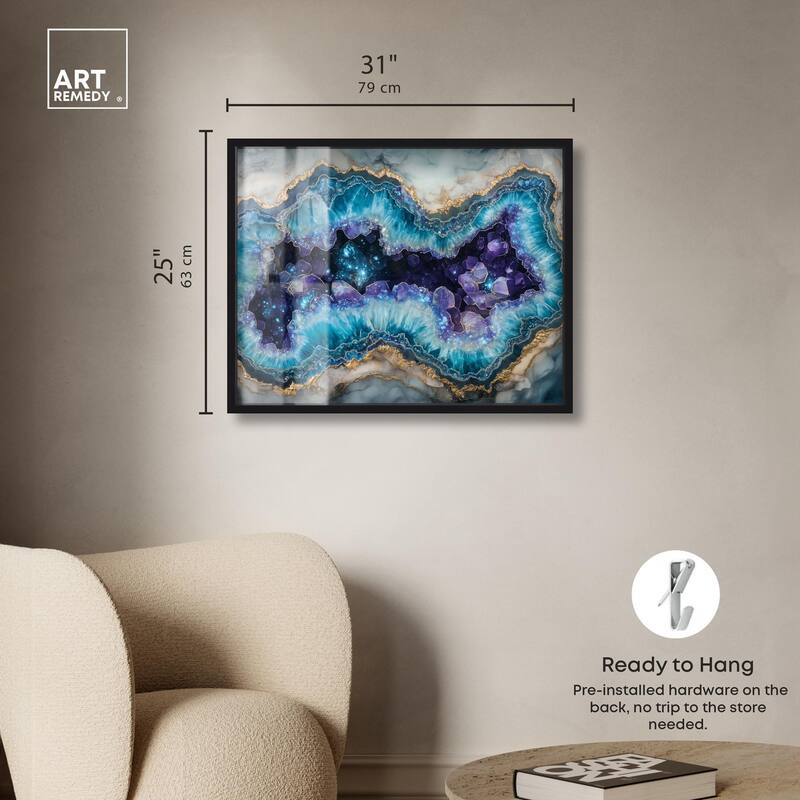 Stellar Shard Core Shadowbox by Art Remedy