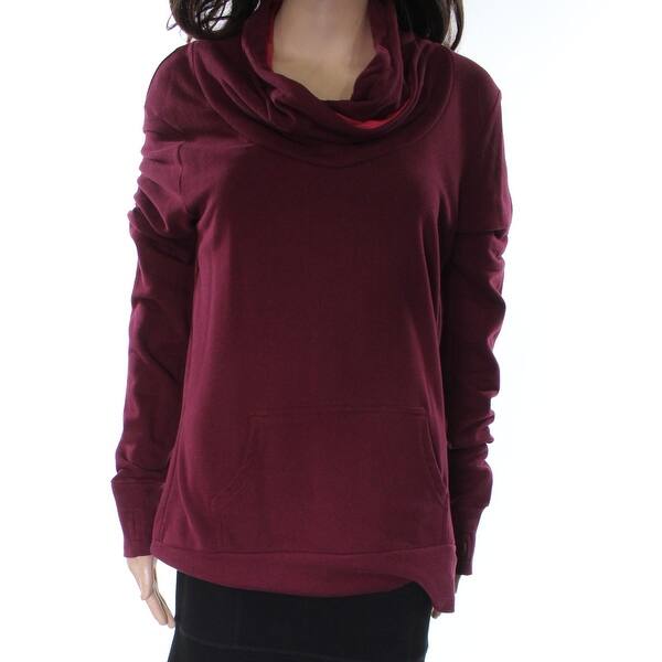 Shop Bench New Dark Red Women S Size Large L Cowl Neck Tunic
