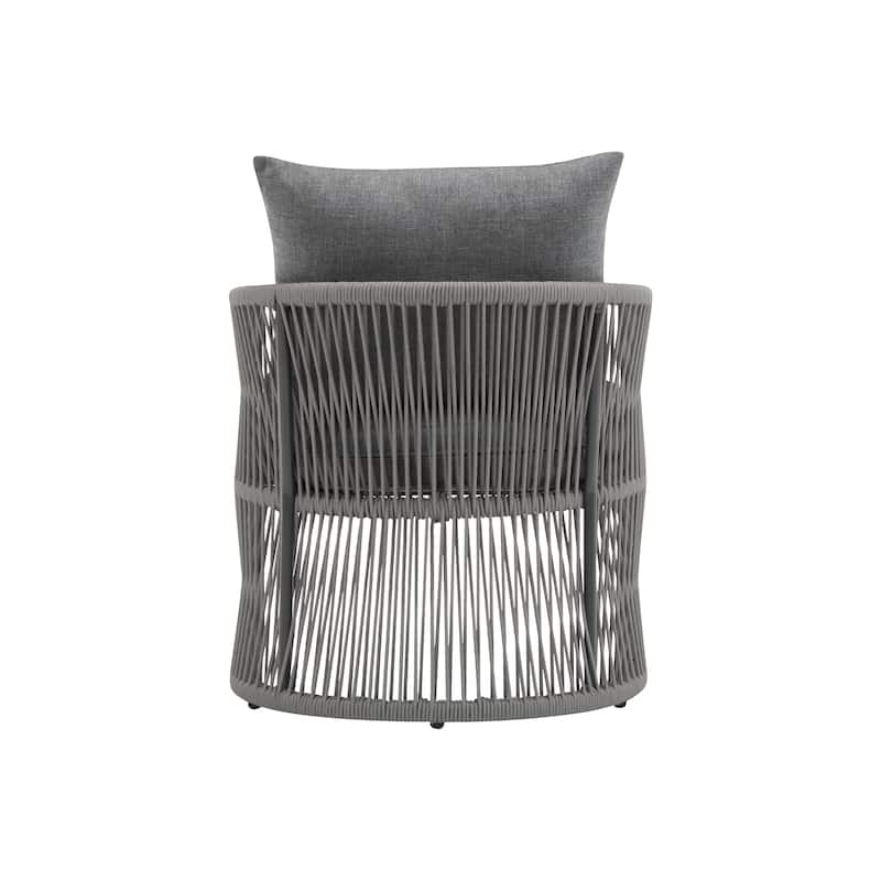 Christopher Knight Home Modern Outdoor Lounge Chair Set of 2