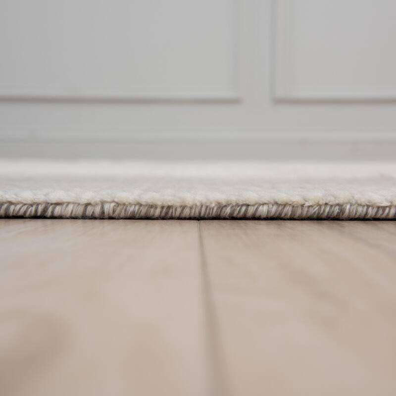 Alora Decor Haze Contemporary Basketweave Area Rug