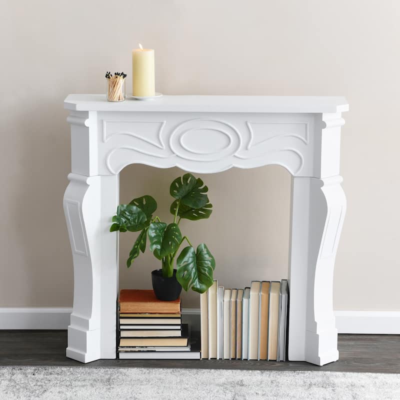 Victorian Decorative Fireplace Mantel